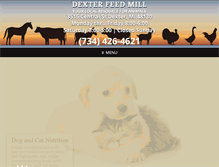 Tablet Screenshot of dextermill.com